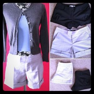 2 short dress shorts